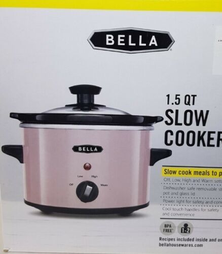 bella cucina 4 qt slow cooker