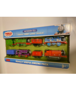 New Fisher Price Thomas &amp; Friends Trackmaster 4 Motorized Toy Trains - $76.70