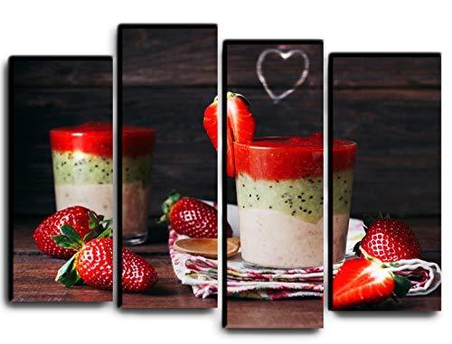 Big Set Kitchen Strawberry Smoozie Wall Art And 50 Similar Items