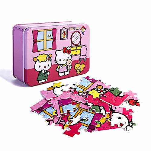 100 Hellokitty Puzzle Pieces Good Friend Toys, Suitable for Learning
