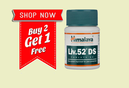 Himalaya Herbals LIV 52DS Liver Disorder Disease 60 Tablets,Buy 2 Get 1 Free - $14.30