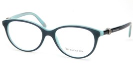 New Tiffany & Co. Tf 2113 8165 Blue Eyeglasses Frame 52-16-140 B40 Italy - $142.09