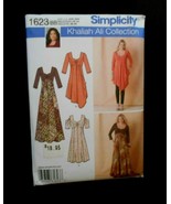 Simplicity Khaliah Ali Collection 1623 Dress Top  BB 20W-28W EUR 46-54 F... - $9.46