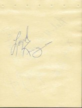 Babe McCarthy Randy Denton + 3 Signed Vintage Album Page Memphis Pros image 2