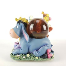Disney Winnie the Pooh Music Box and Bubble Globe Wonderland Eeyore Tiger Piglet - $55.90