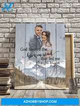 God Blessed the Broken Road Photo Memorial Canvas - $49.99