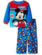 New Toddler Infant Boys Mickey Mouse Roadster Racers 2 Piece Pajama Set 4T 18M 3 - $18.88