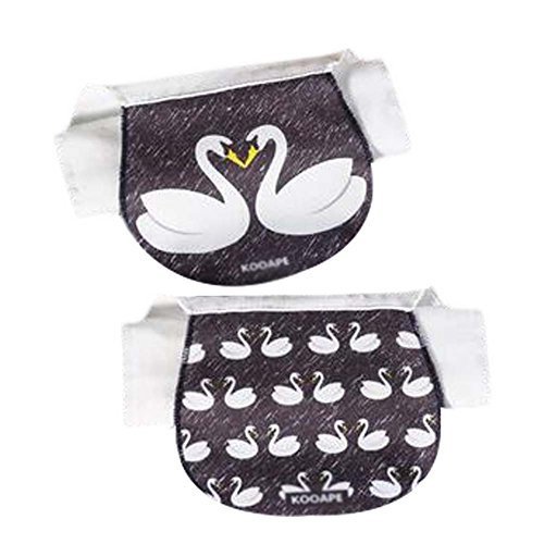 Lovely Washcloths Mat 2 Pcs Soft Cotton Gauze Towels Baby Sweat Absorbent Towels