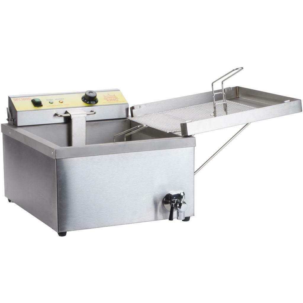 Carnival King 25 lb. Electric Countertop Funnel Cake / Donut Fryer