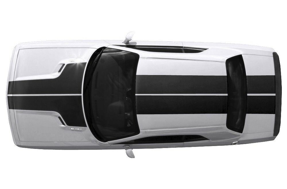 Vinyl Decal THood Roof Trunk Wrap Kit for Dodge Challenger 0813 Matte