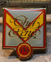 McDonalds Chef Rene French 1986 Employee Collectible Pinback Pin Button - $13.85