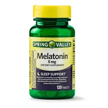 Spring Valley Melatonin Tablets, 5 mg, 120 Count. - $11.87