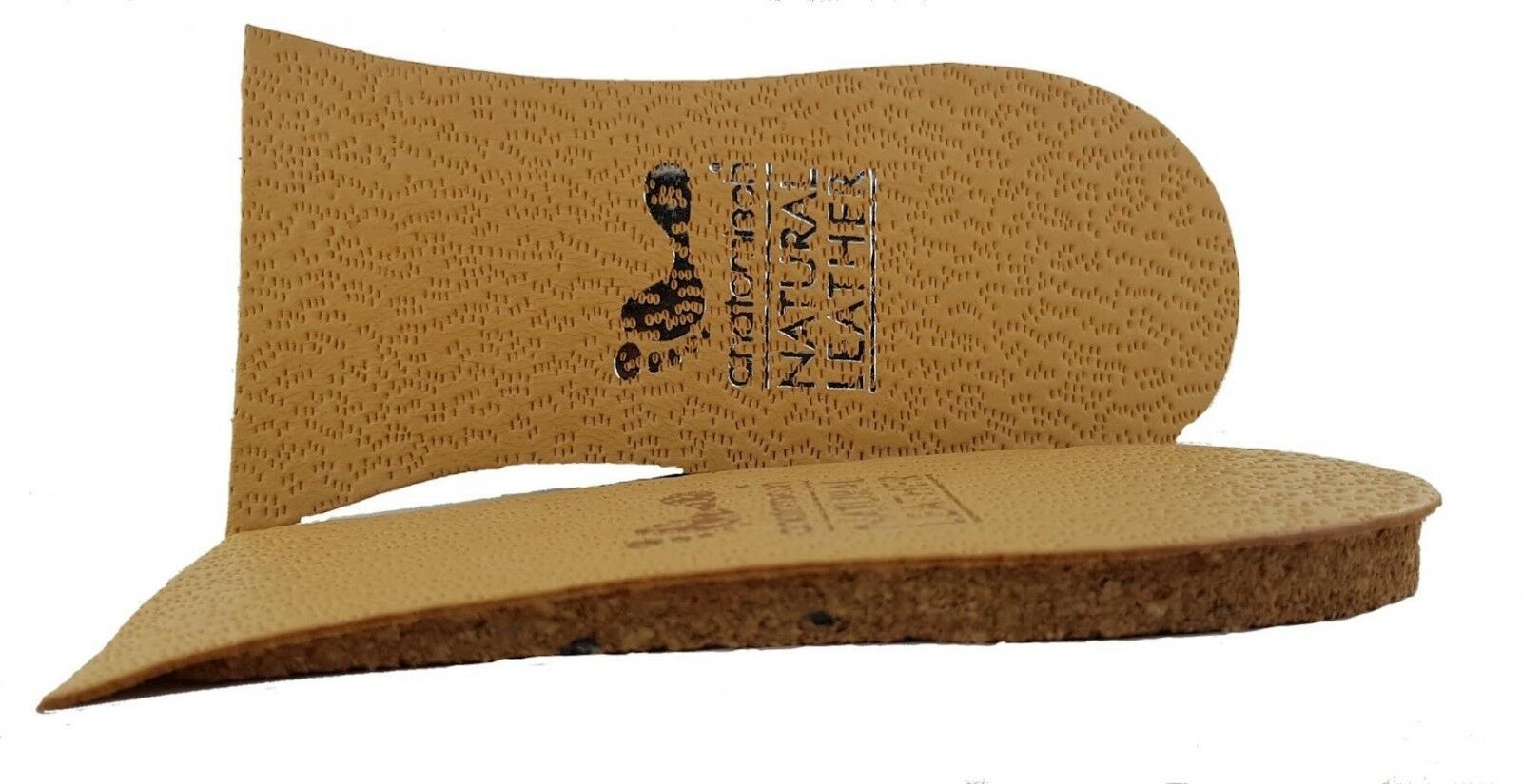 Heel Lifts Cork Men`s & Ladies 1.0 cm Insoles & Shoe Inserts