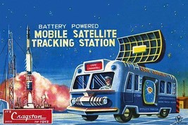 Mobile Satellite Tracking Station 20 x 30 Poster - $25.98
