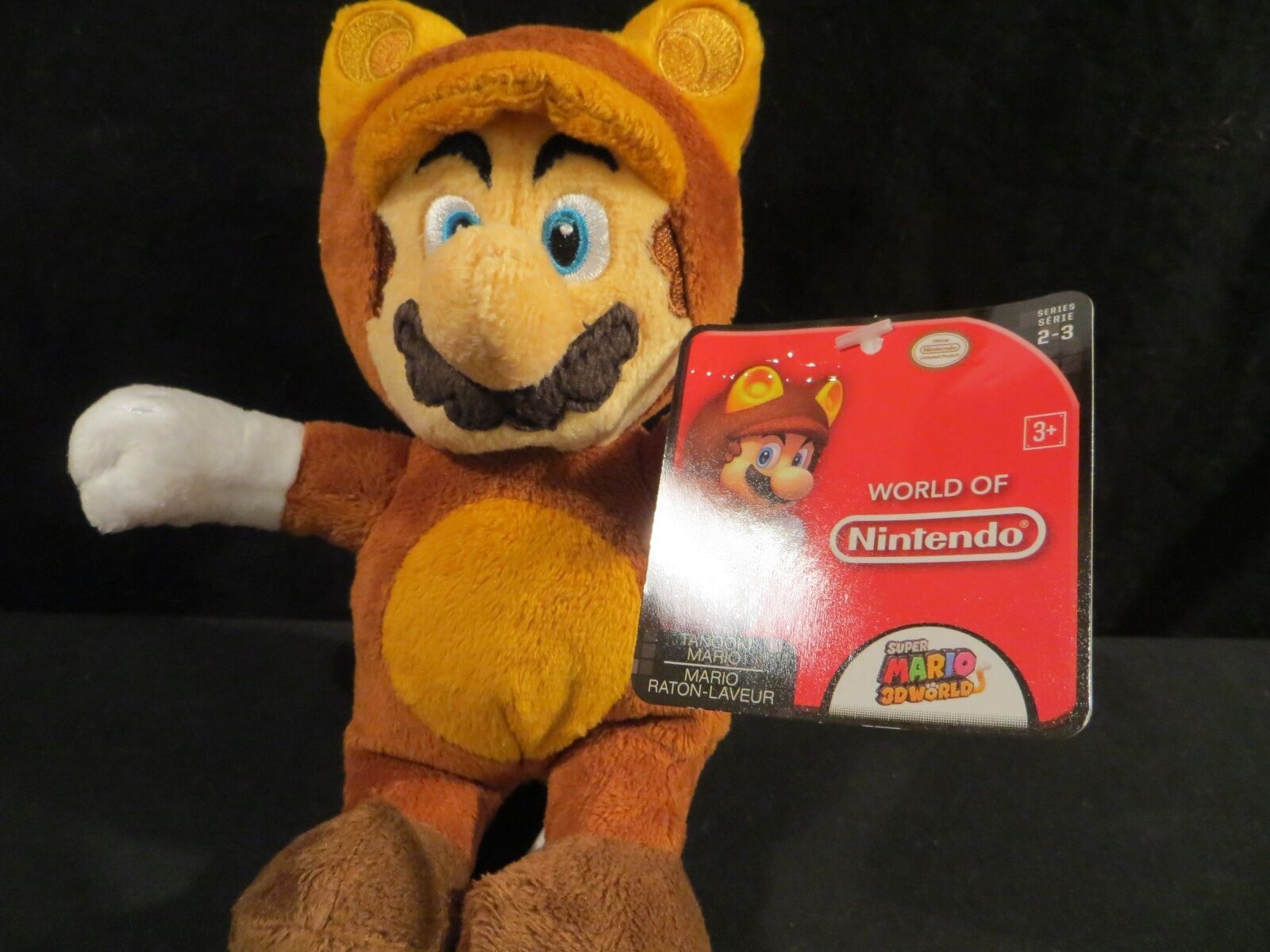 tanooki peach plush