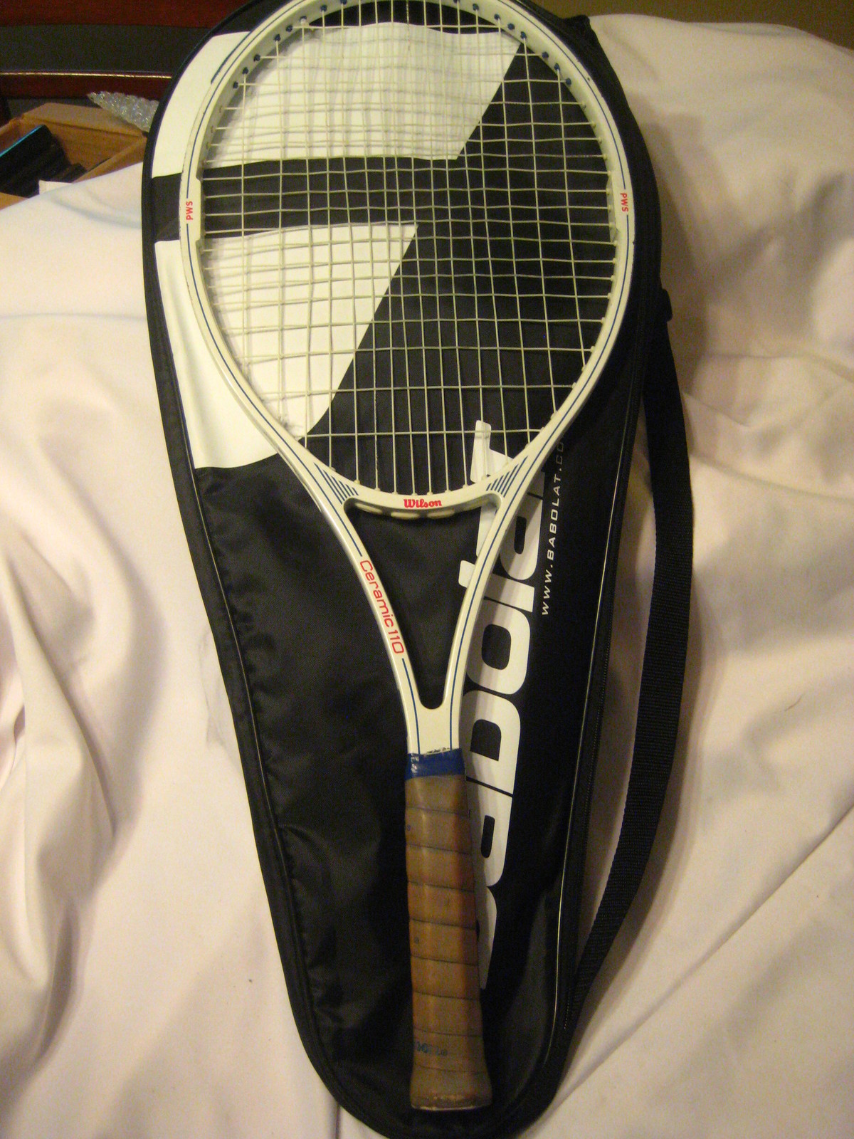 wilson ceramic tennis racket