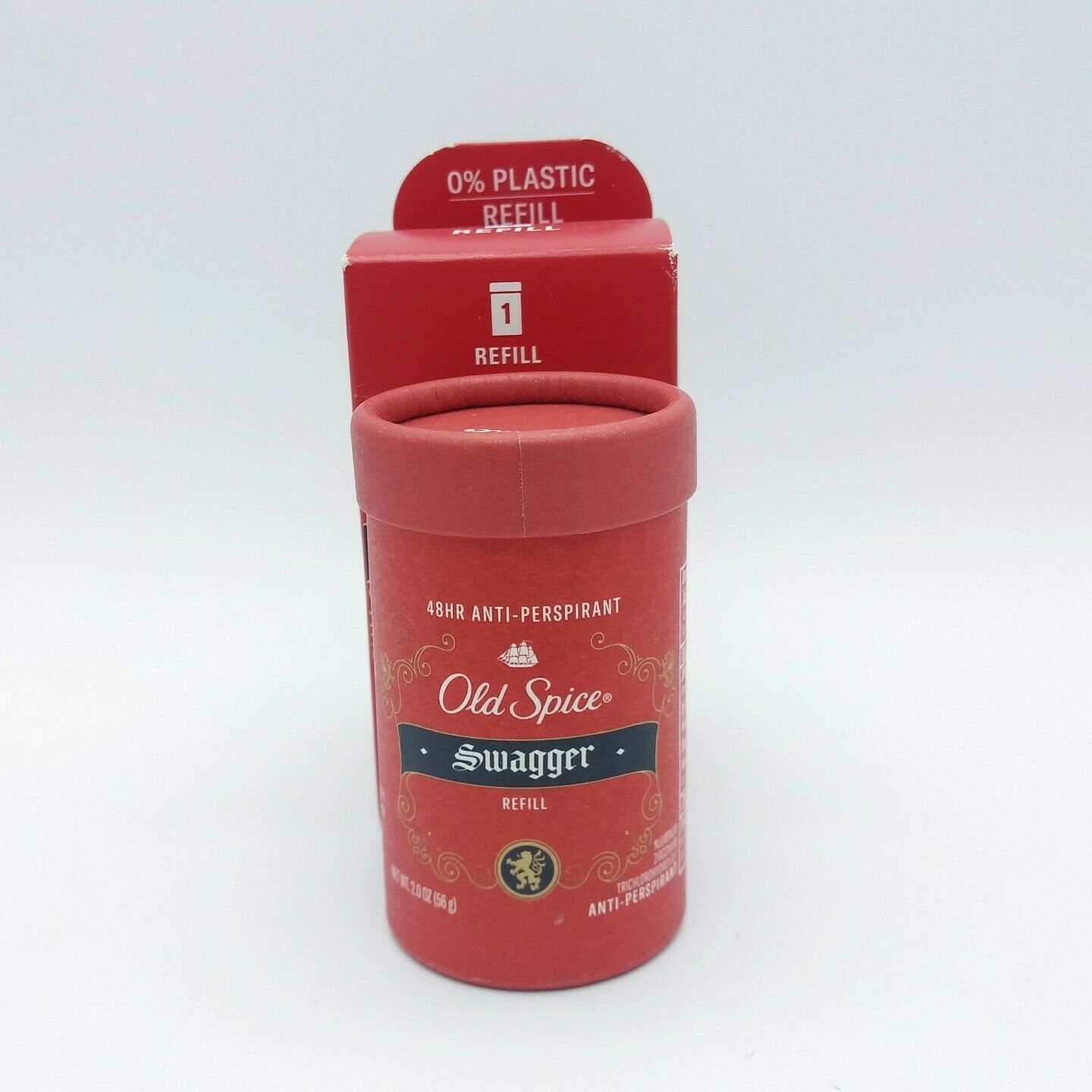 (1X) Old Spice SWAGGER 48 HR Antiperspirant Refill Pods, 2oz each EXP