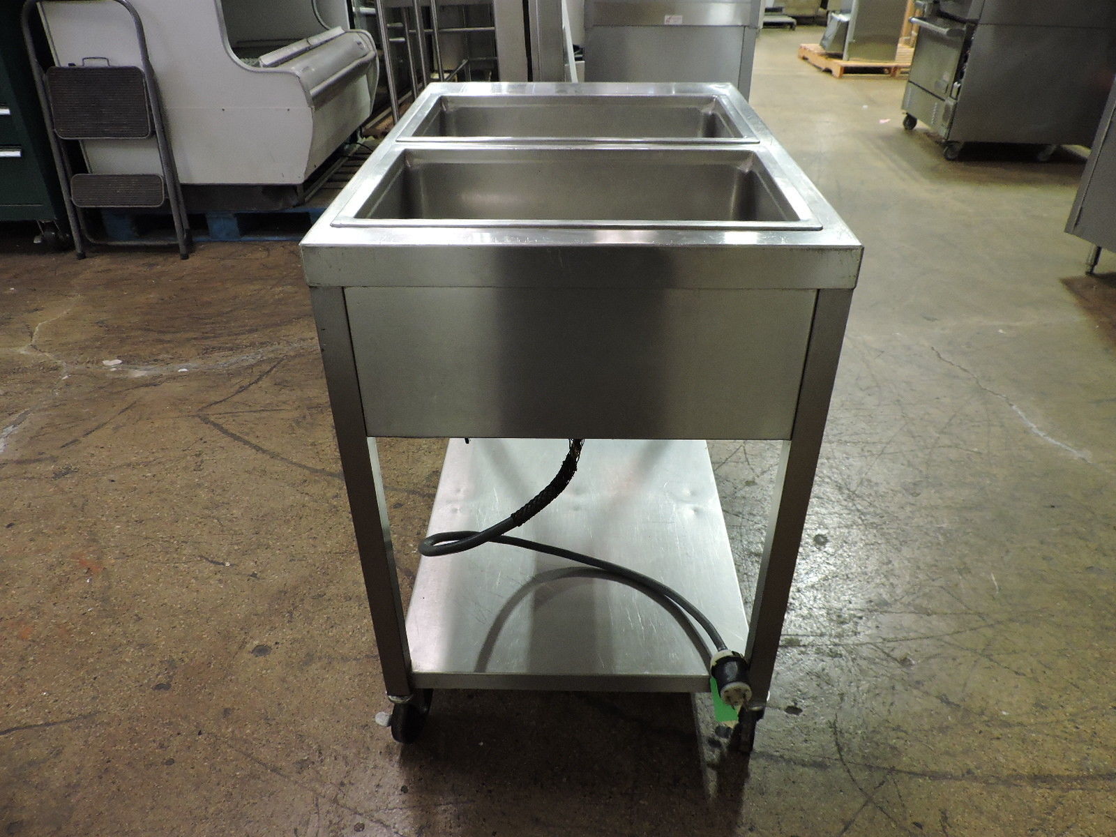 industrial kitchen steam table