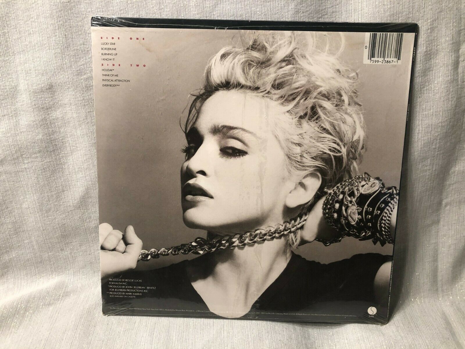 SEALED 1983 Madonna Self Titled S/T LP Vinyl Album Sire Records 9 23867 ...