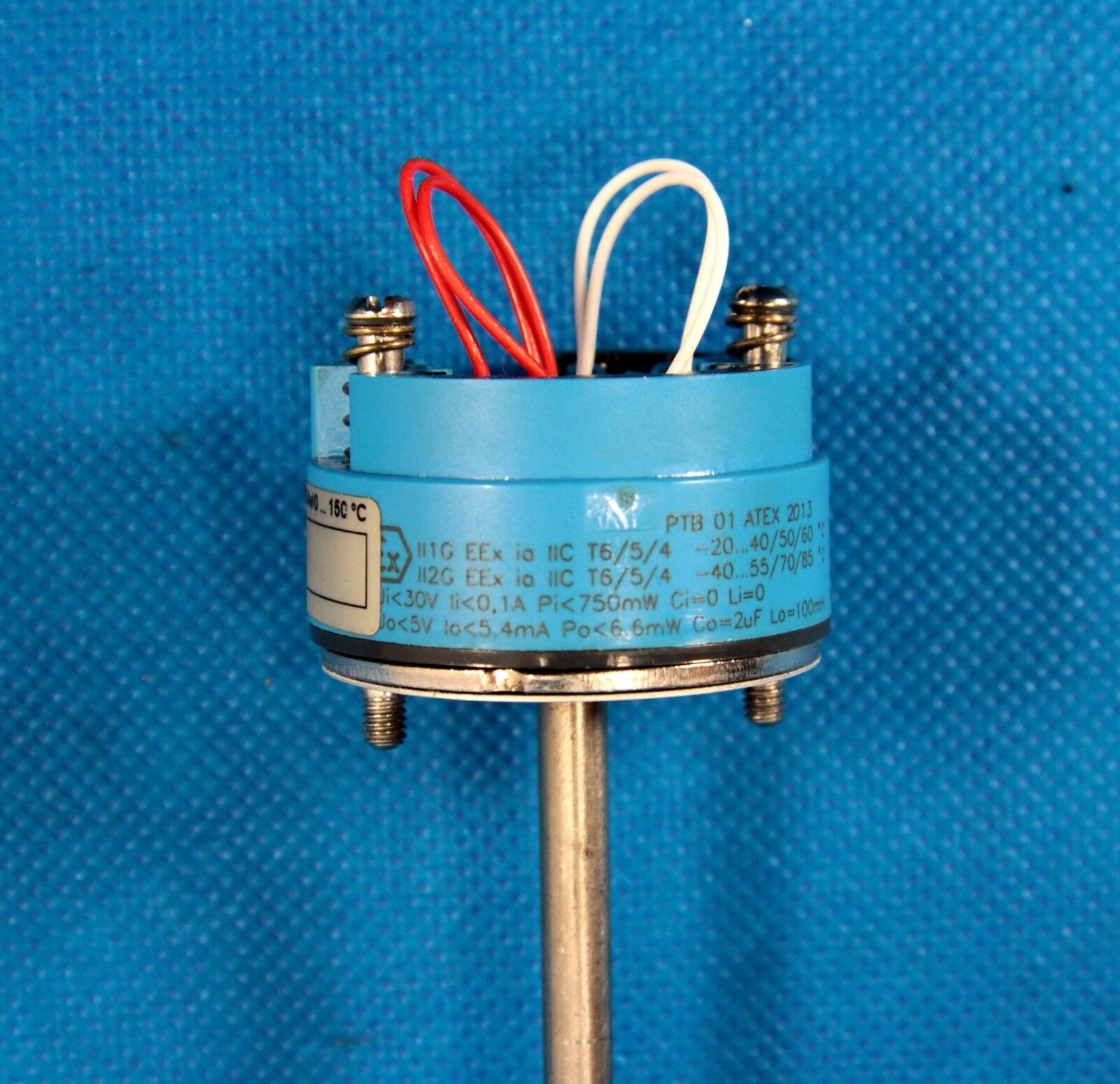 ENDRESS HAUSER PT100 + TRANSMITTER 20mA EX / .5 2984 FM Transmitters