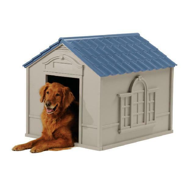 XXL DOG KENNEL FOR XLARGE 100 lbs OUTDOOR PET CABIN INSULATED HOUSE