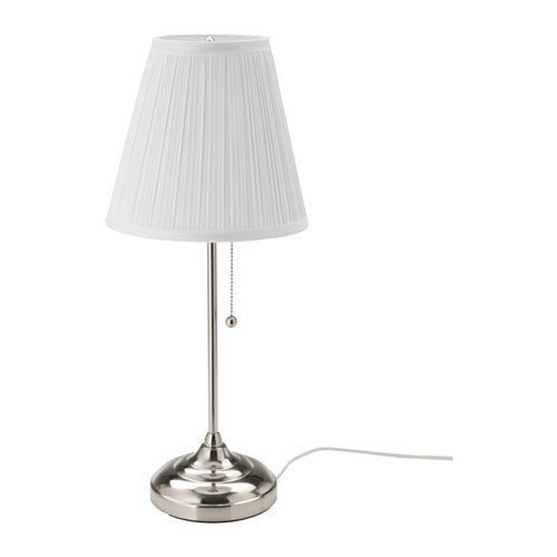 Ikea Table Lamp Nickel Plated White And 50 Similar Items