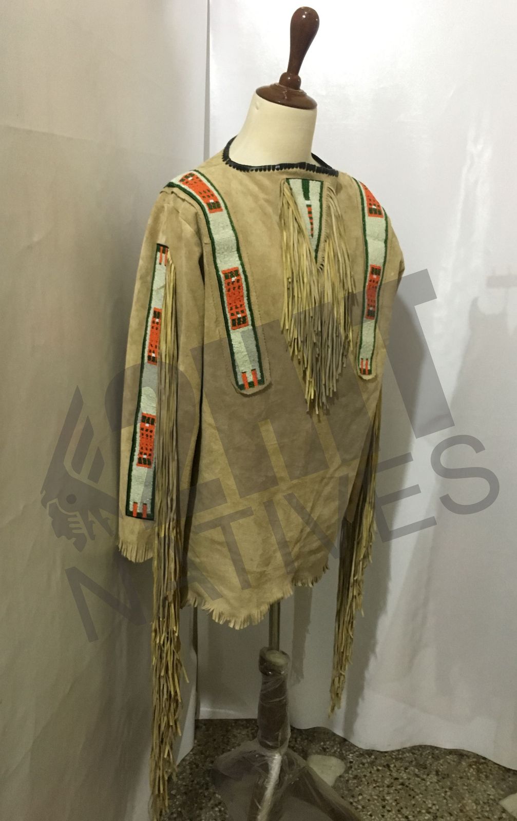 buckskin war shirt