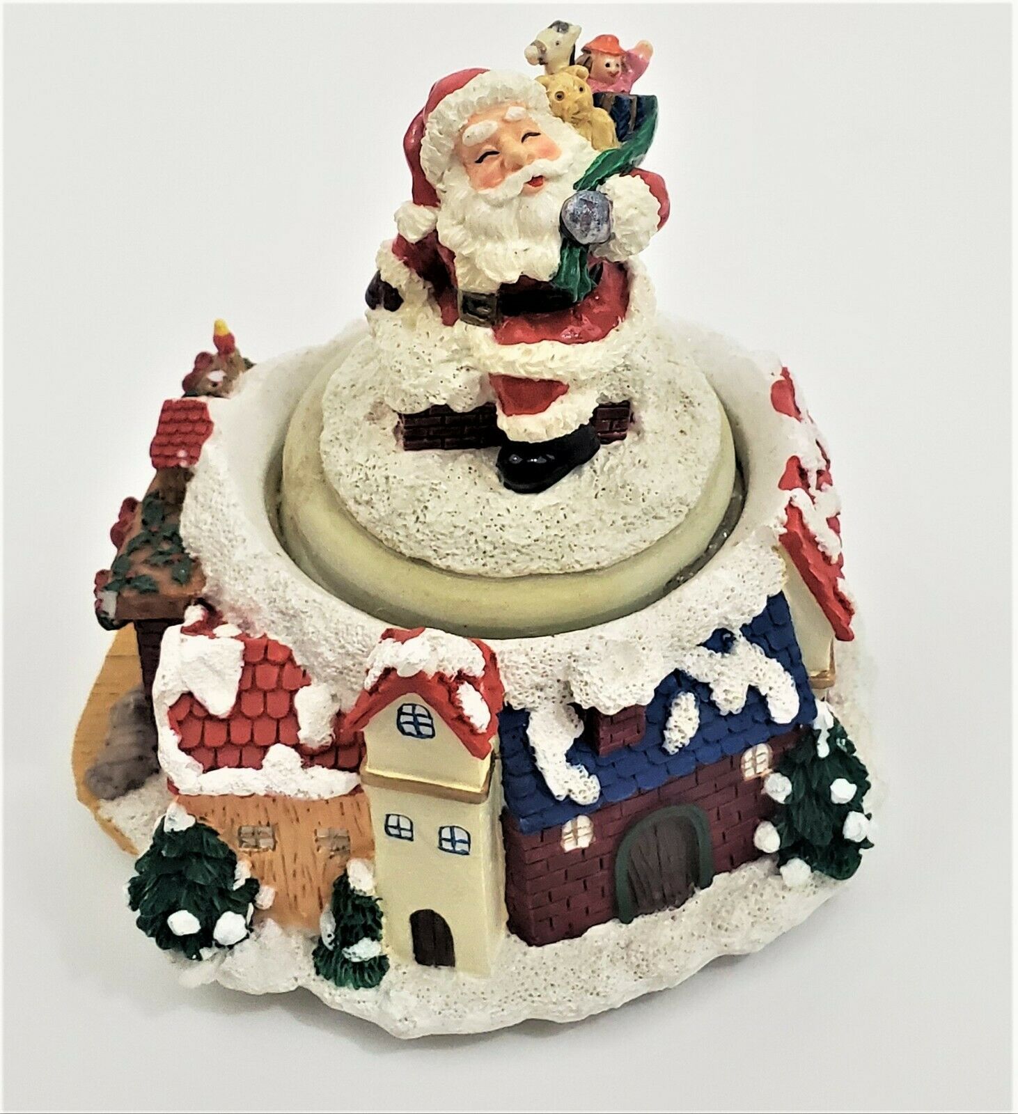 Primary image for The San Francisco Music Box Company Santa Musical Christmas Ornament 5"