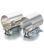 2&quot; Joint Band Clamp Sleeve Stainless Steel 2 Pieces - $35.99