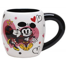 Walt Disney Mickey and Minnie Mouse Falling For You 14 oz Ceramic Mug NEW UNUSED - $18.37