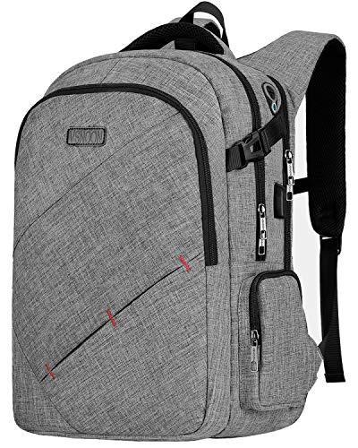 VSNOON Laptop Backpack, TSA Friendly Business Travel Anti-Theft Laptop ...