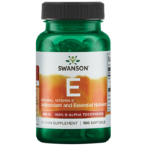 Swanson Vitamin E - Natural 400 Iu 100 Softgels - $28.86