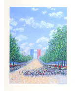 JAMES SCOPPETTONE "TOUR DE FRANCE" SERIGRAPH ON PAPER HAND SIGNED & NUMBERED - $355.50