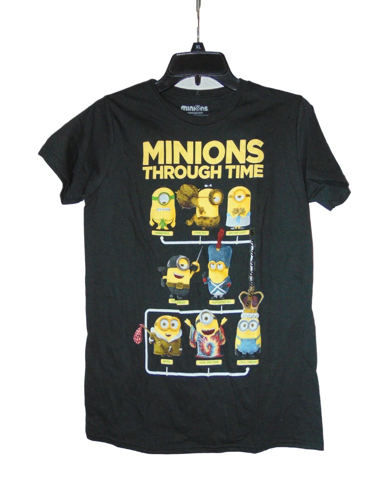 Minions Through Time T-shirt Size Small Nwot Cotton Despicable Me - T ...