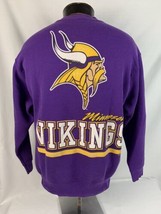Vintage Minnesota Vikings Sweatshirt Crewneck Salem NFL Men’s Large USA 90s - $39.99