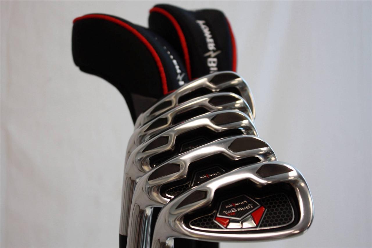 LEFT HANDED LH Golf Clubs Rescue 4 5 Utility Hybrid 6 7 8 9 PW Iron Set