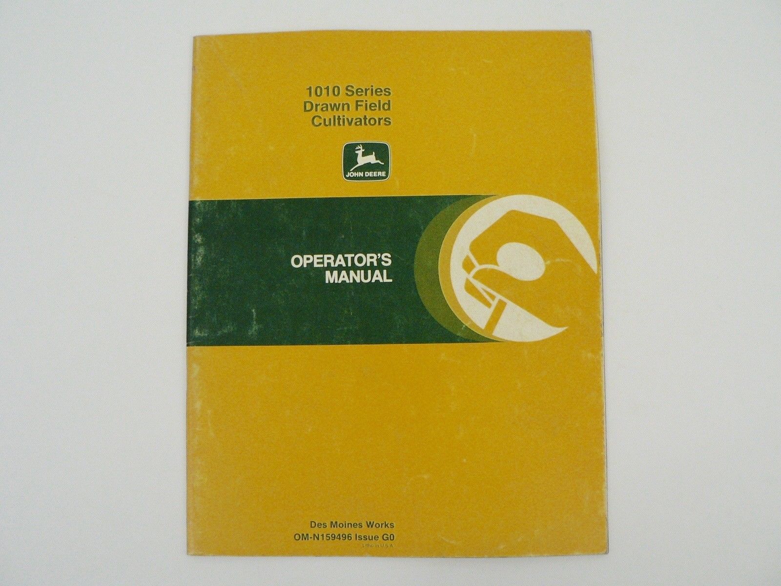 John Deere Owners Manual 1010 Series Drawn Field Cultivators Trouble Shooting