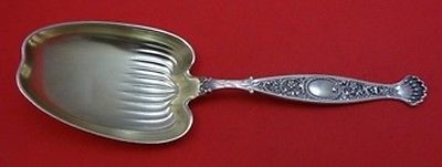 Primary image for Hyperion by Whiting Sterling Silver Preserve Spoon Gold Washed 7 1/4"