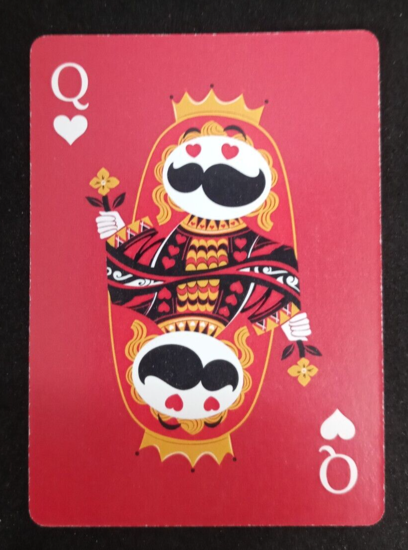 2022 Pringles Swap Playing Card Queen Hearts - Trading Card Singles