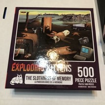 Exploding Kittens Puzzle The Slothness Of Memory 500 piece NEW SEALED - $12.74