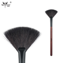Mor goat hair fan brush high quality make up brushes for daily or professional makeup 1 thumb200