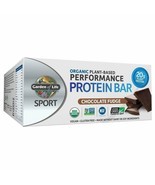 Garden of Life Organic Sport Protein Bar, Vegan, Chocolate Fudge, 12 Count - $37.20