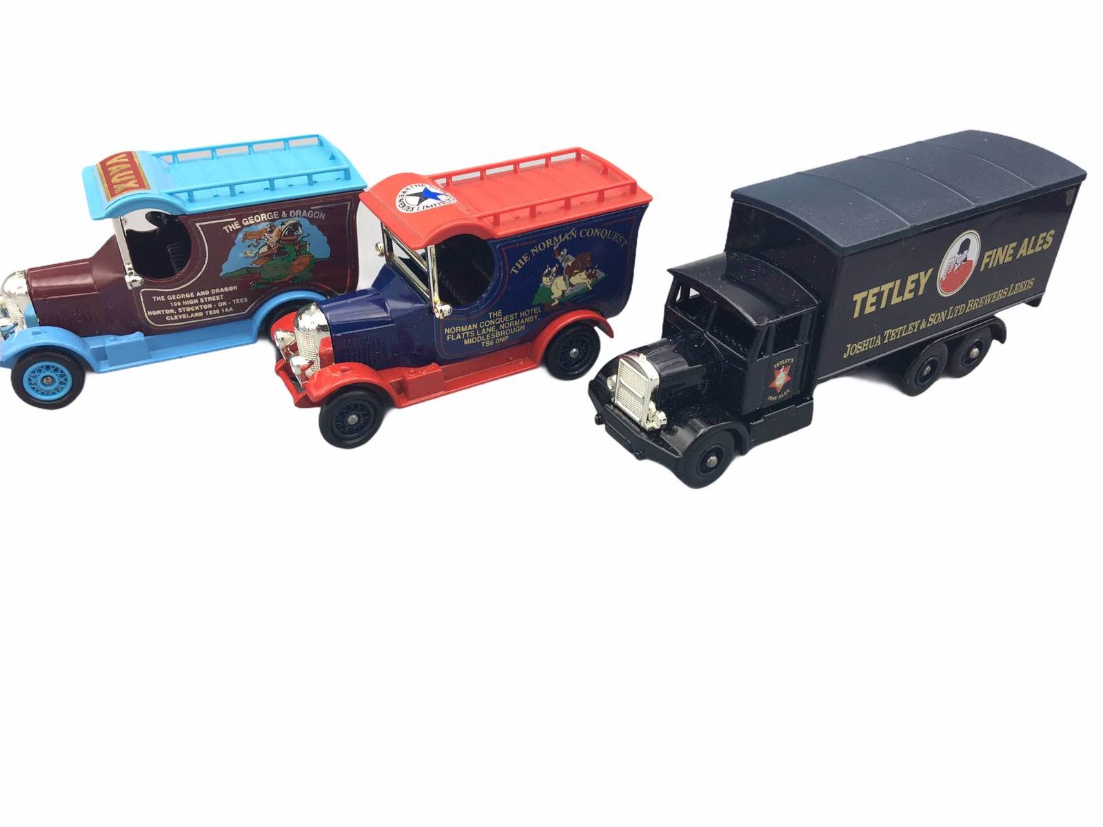 Lot Of 5 LLEDO Commemorative Days Gone Diecast Metal Toy Trucks