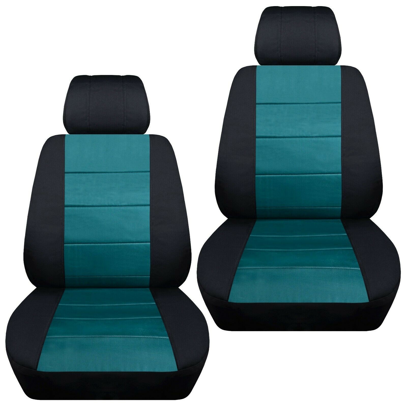 Front set car seat covers fits 19942019 Subaru Legacy blackteal