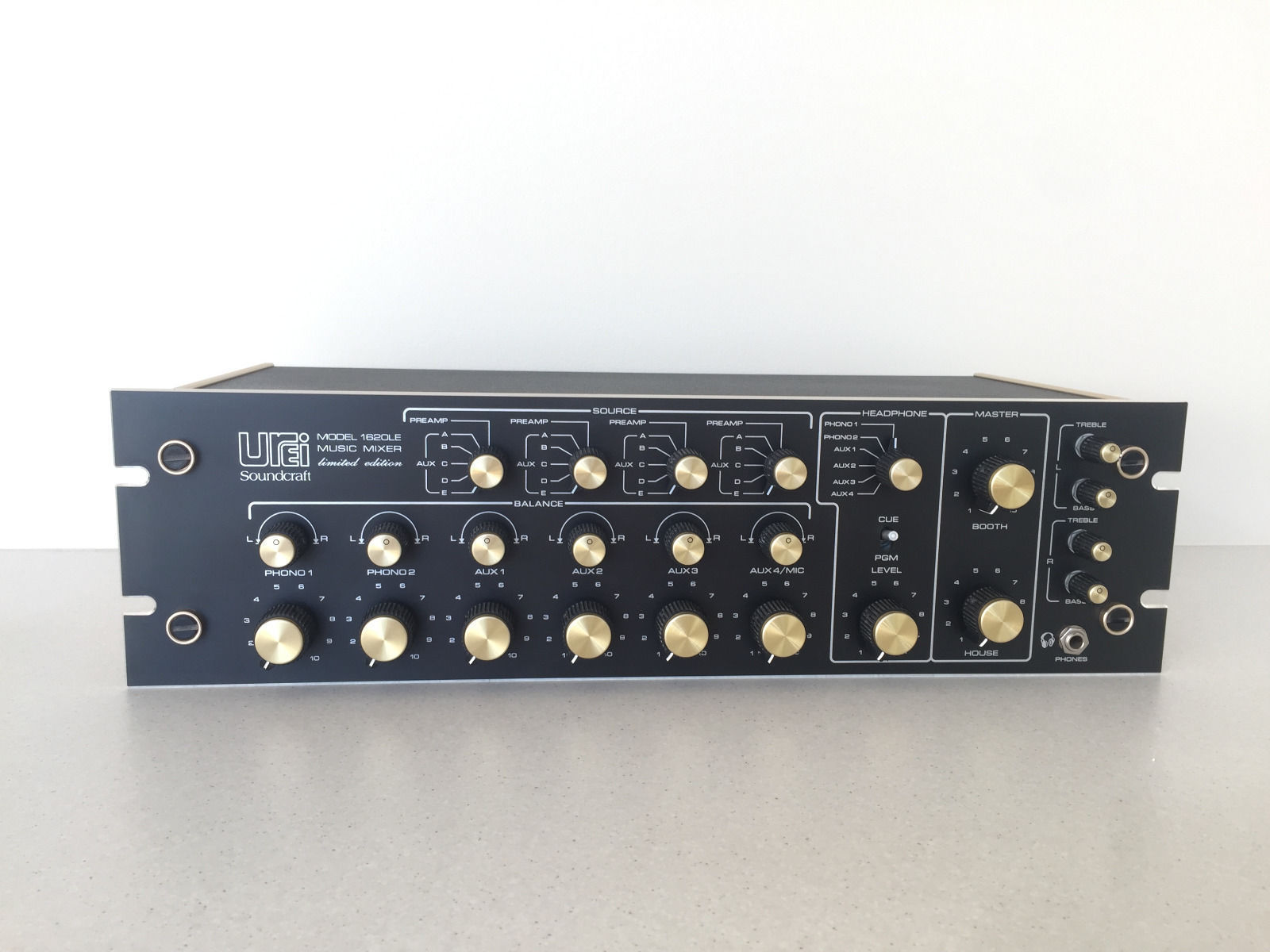 UREI 1620 Limited Edition DJ Mixer! Rare! - Pro Audio Equipment