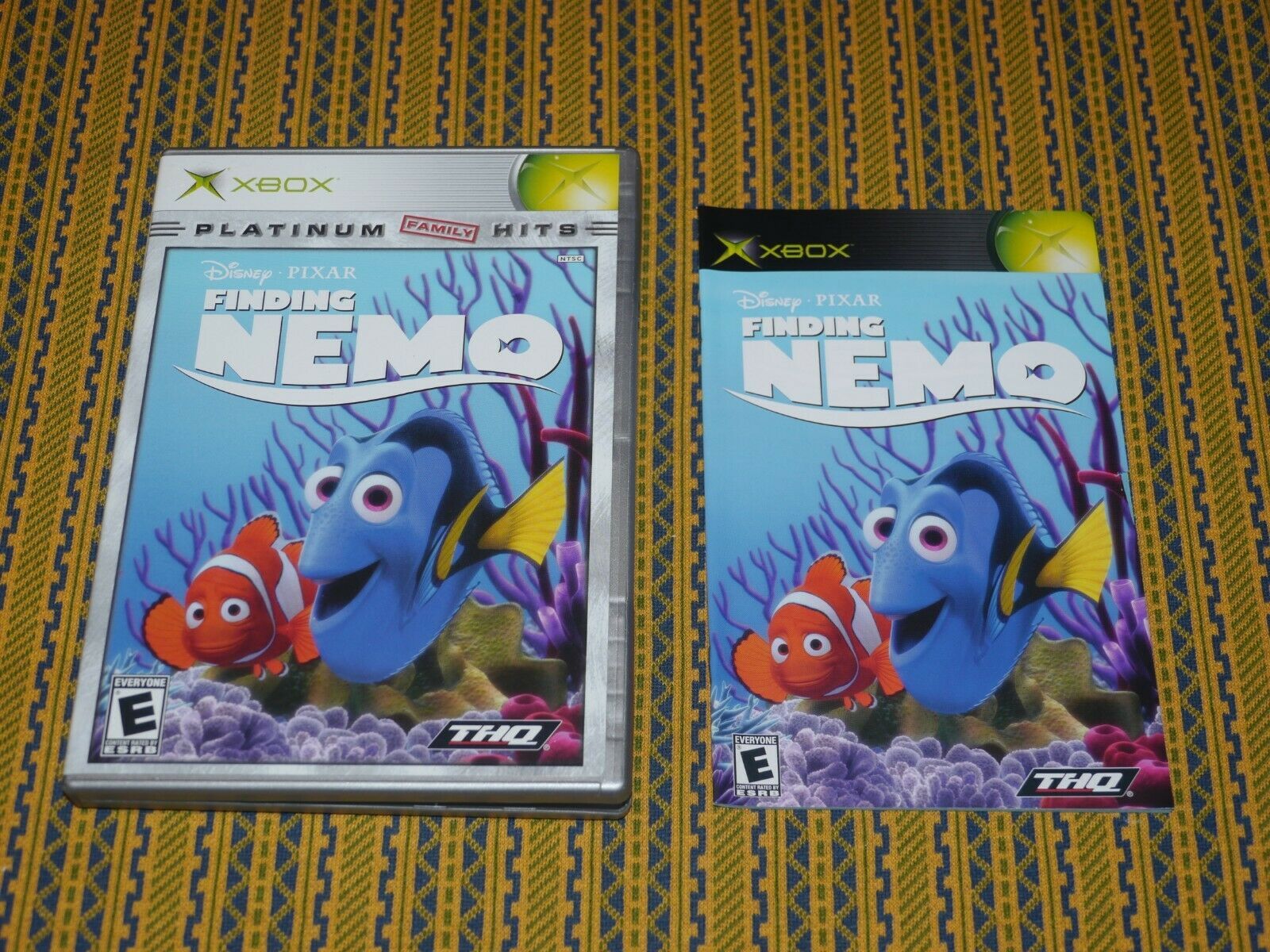 Finding Nemo Platinum Family Hits (Microsoft Xbox, 2003) With Manual ...