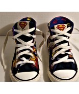 Converse Allstar Chuck Taylor boy's Superman Hi Tops Size 1 - $15.00