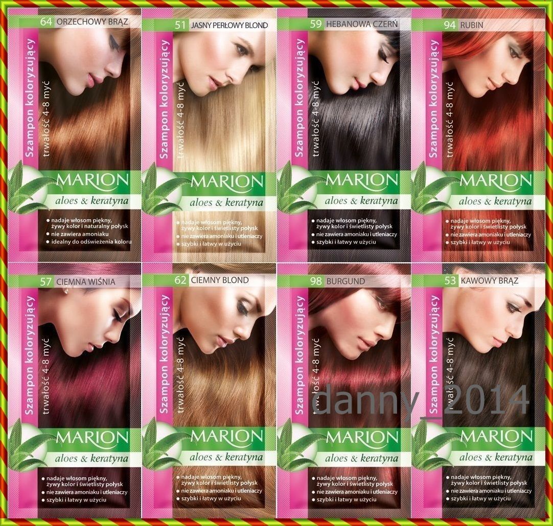 Marion Hair Color Shampoo in Sachet - Lasting 4-8 Washes no ammonia Fast Dispach - $2.66