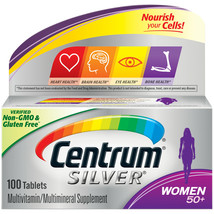 Centrum Silver Women 50+ Multivitamin/Multimineral Tablets, 100 CT.. - $25.73