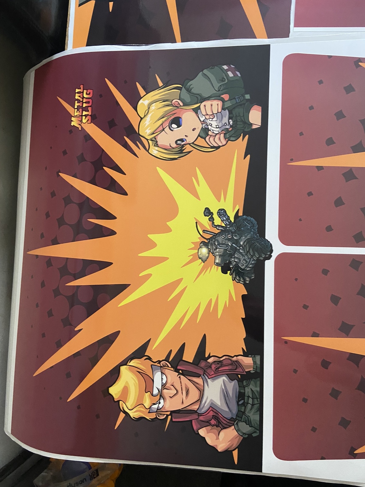 Metal Slug Pinball Decal Pinball Graphic Art Vinyl Sticker